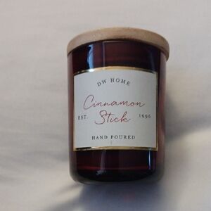 4/$30 New DW Home Cinnamon Stick Red Hand Poured Candle